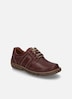 Damen Halbschuh Neele 44, rubin-kombi