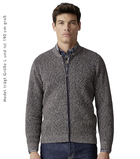 Strickjacke uni