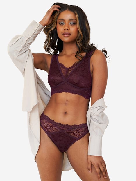 Bralette ELIANA. Bralettes Spitzen-BHs,bügellose BHs