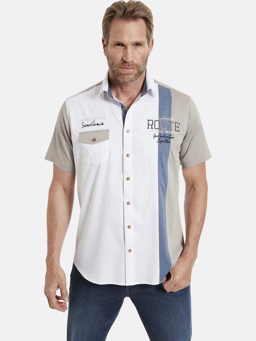 Overhemd Met Korte Mouwen BODVAR
