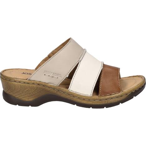 Damen Clog Catalonia 86, cognac-multi