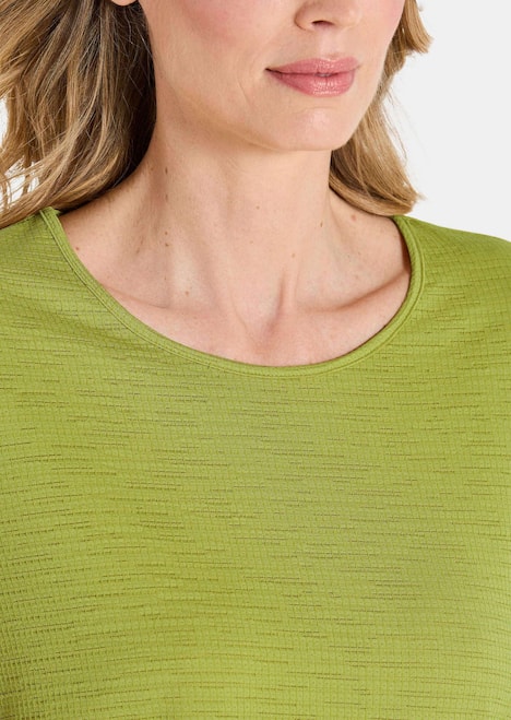 GOLDNER Shirt Jersey shirt met boothals