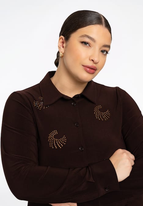 Bluse mit Langarm