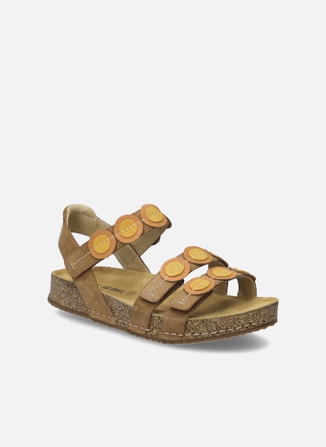 Damen Sandale Hannah 13, nuss-multi