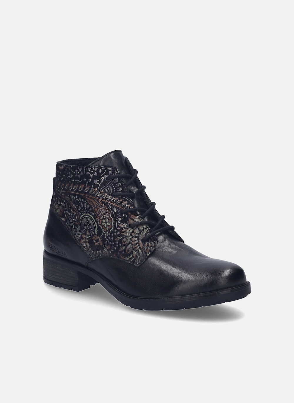 Damen Stiefelette Kate 16, schwarz-multi