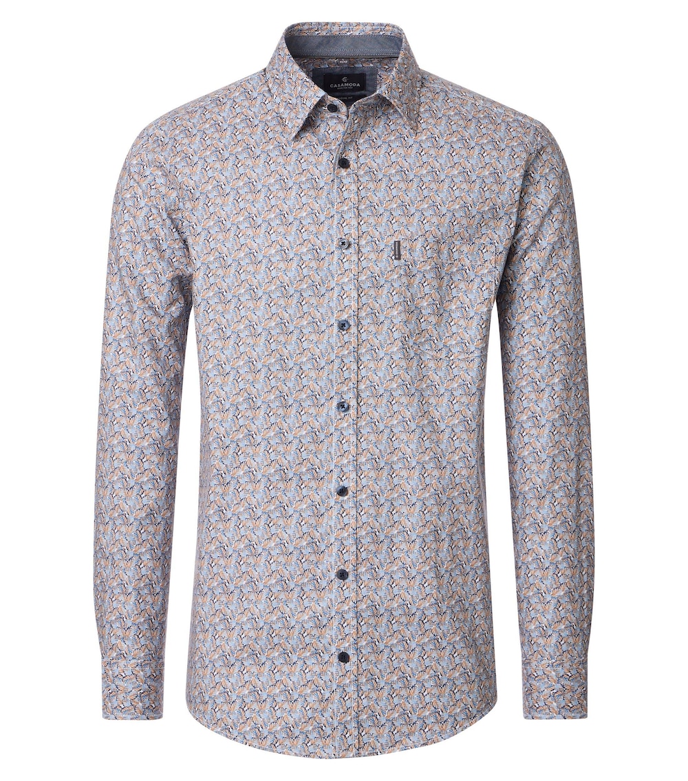 Freizeithemd Print Casual Fit
