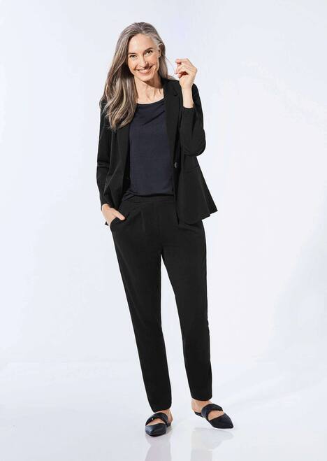 GOLDNER Blazer Lichte jersey blazer met uitstekende bewegingsvrijheid