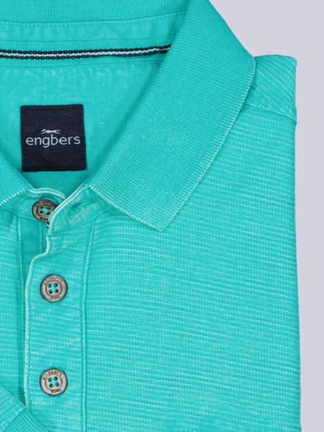 Polo-Shirt meliert