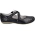 Damen Ballerina Fiona 72, schwarz