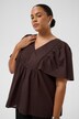 Kurzarm-Bluse Loose fit