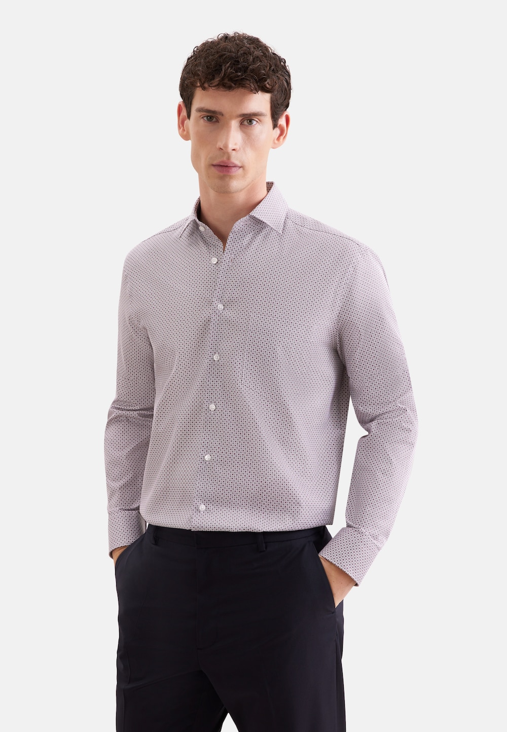 Herren Business Hemd - Druck