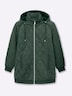 Steppjacke Blousonjacke mit Wellensteppung, warm wattiert Langarm Stehkragen
