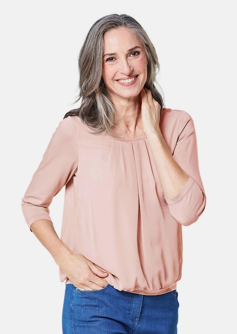Gepflegtes Shirt in eleganter Blusen-Optik