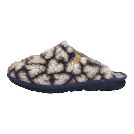 Damen Hausschuh Lille 09, beige-multi