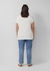 Strukturiertes T-Shirt im Relaxed Fit mit U-Boot-Ausschnitt