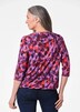 GOLDNER Shirt Gedessineerd shirt met watervalhals