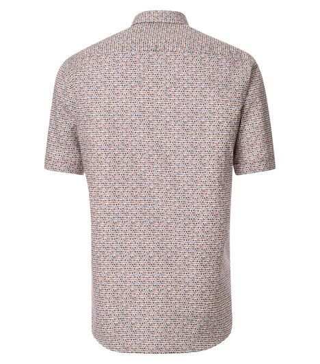 Freizeithemd Kurzarm Print Casual Fit