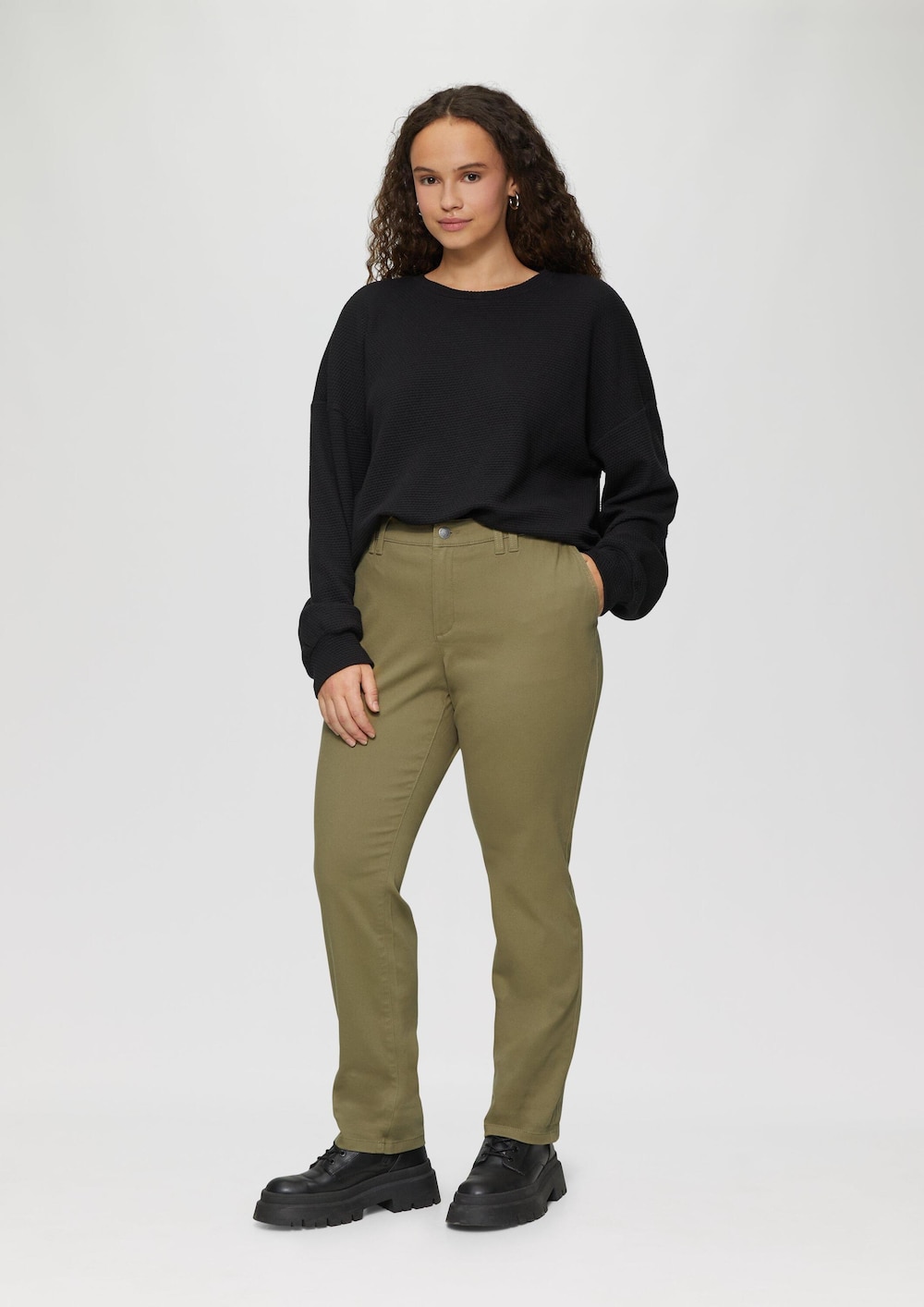 Chino aus Baumwollstretch
