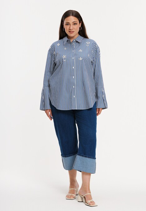 Bluse mit Druck
