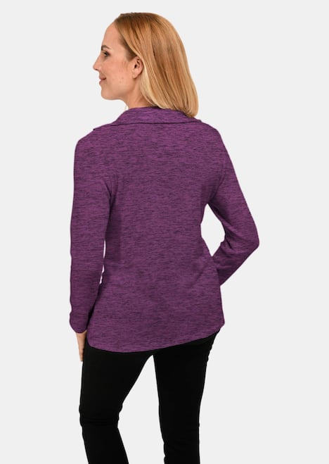 Flauschiges Troyer- Shirt