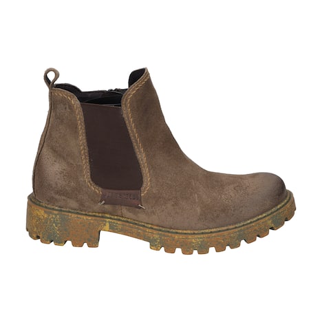 Damen Stiefelette Marta 03, taupe-kombi