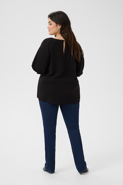 Kurzarm-Bluse Regular fit