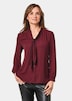 Figurumspielende Bluse mit Schluppe