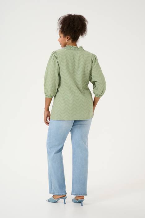 Langarm-Bluse Regular fit