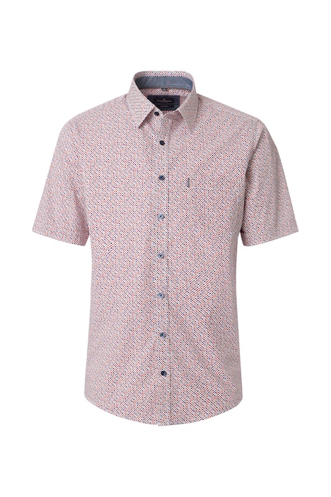 Freizeithemd Kurzarm Print Comfort Fit