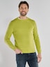 Herren Pullover uni , Hellgruen