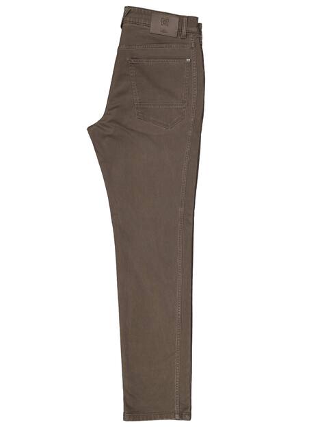 engbers Herren 5-Pocket-Hose regular , Braun