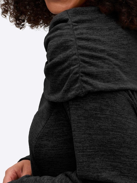 Sweatshirt Langarm Rollkragen
