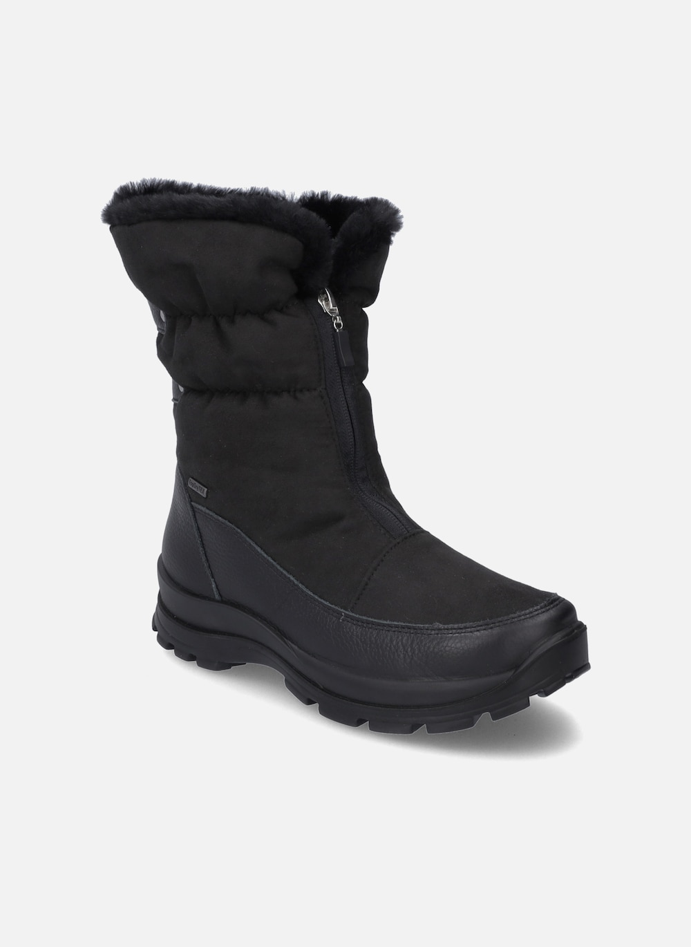 Damen Stiefel Grenoble 03, schwarz