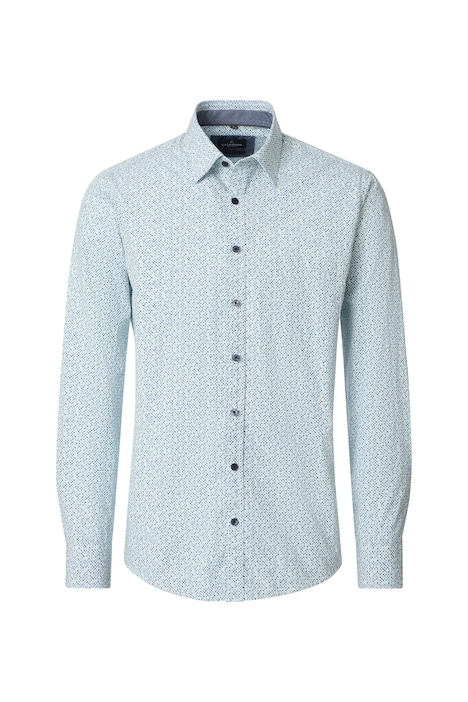 Freizeithemd Langarm Print Comfort Fit