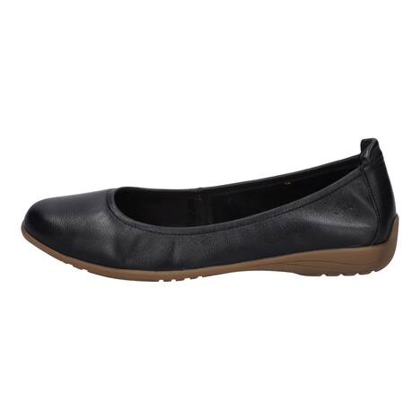 Damen Ballerina Fenja 01, schwarz