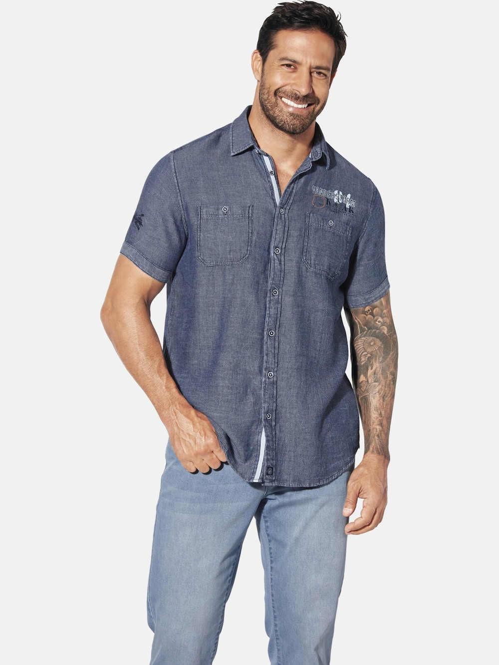 Overhemd Met Korte Mouwen BRYNGUR