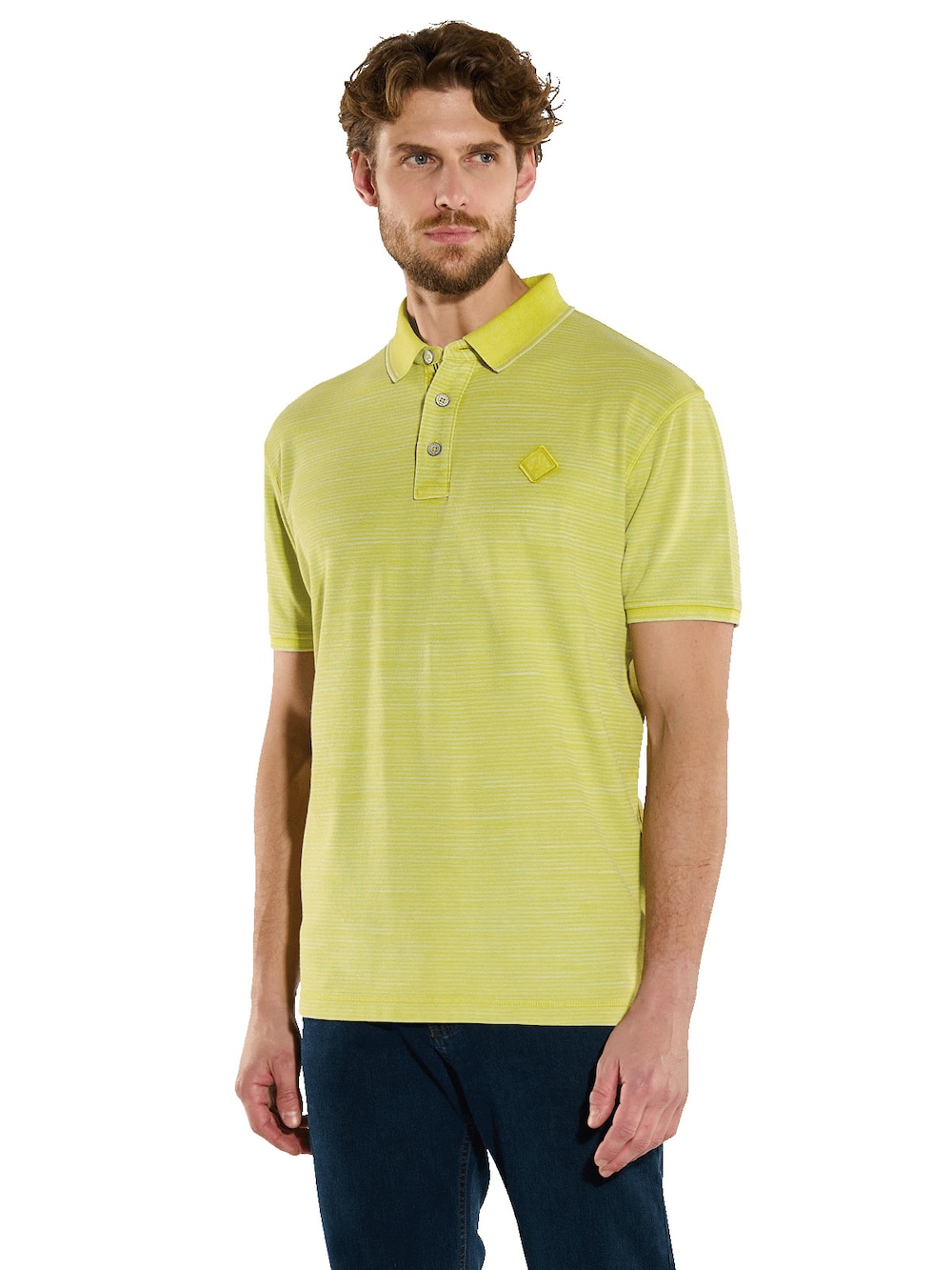 Polo-Shirt gemustert
