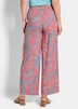 Leichte Sommerhose mit Paisley-Print