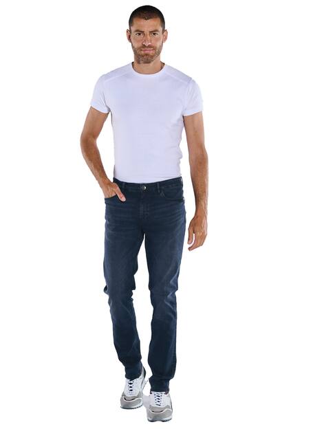 engbers Herren Super-Stretch-Jeans regular , Saphirblau