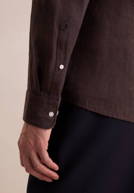 Herren Business Hemd - Uni