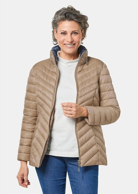 Leichte Steppjacke in knitterarmer Ware
