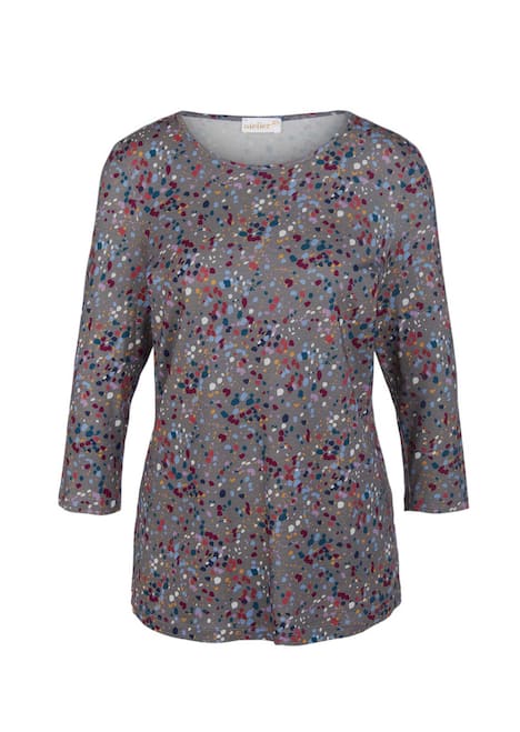 Kombinierfreundlich gemustertes Shirt