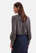 Damen Ausgestellte Bluse - Druck