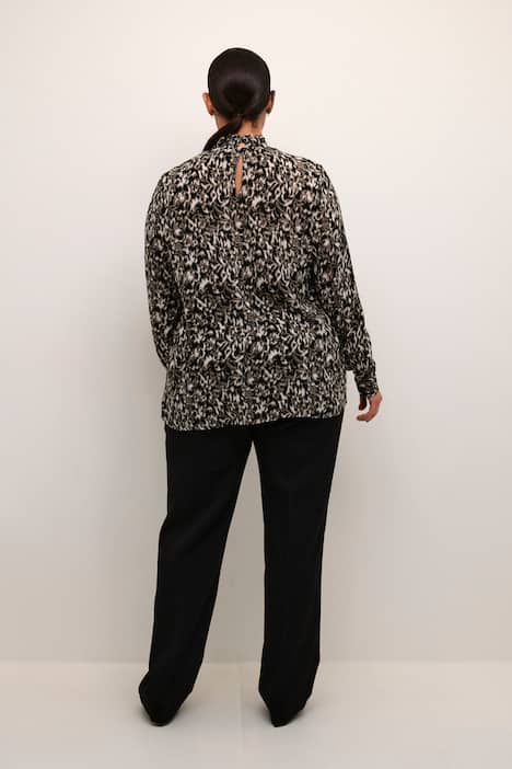 Langarm-Bluse Regular fit