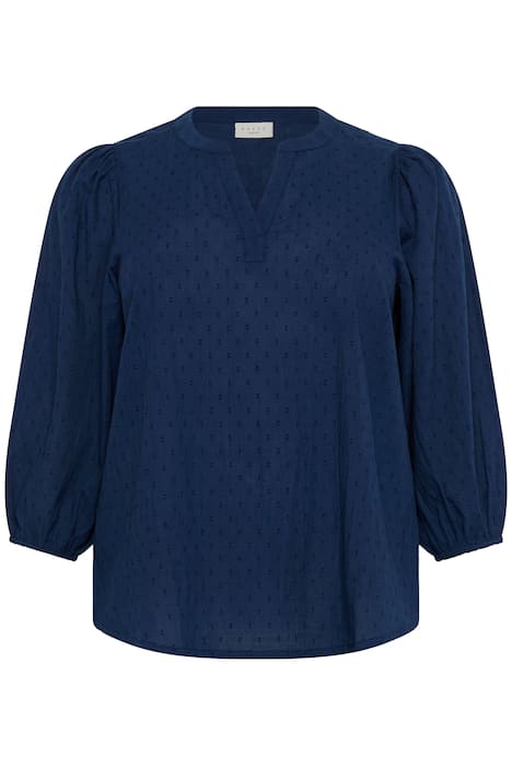 Langarm-Bluse Regular fit