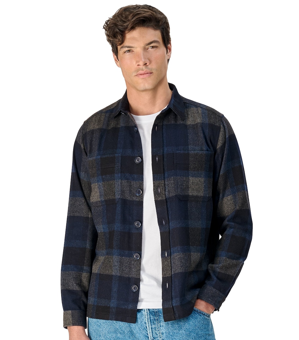 Hemdjacke uni