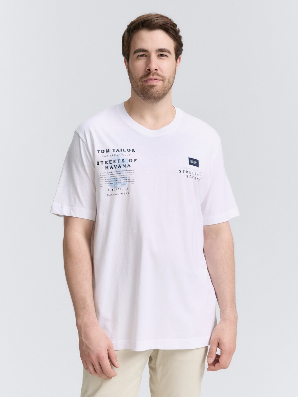 Tom Tailor Men PLUS T-Shirt Plus Size - T-Shirt mit Print