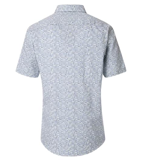 Freizeithemd Kurzarm Print Comfort Fit