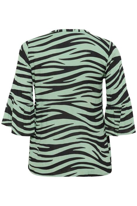 Blouse met korte mouwen Regular fit