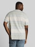 T-Shirt mit Inside-Out Streifenmuster